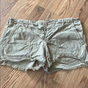 Khaki colored American Eagle Outfitters Shorts